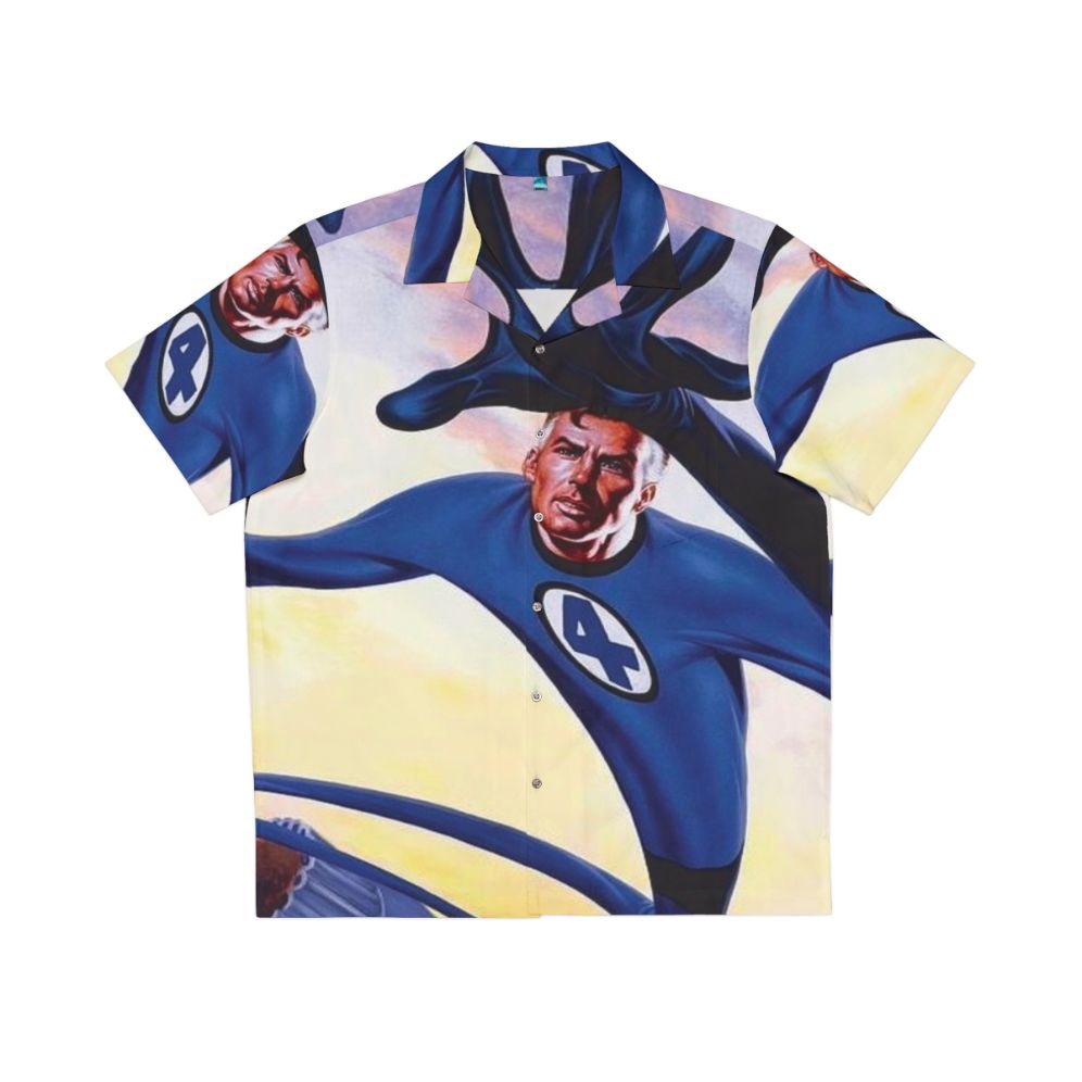 Mr Fantastic Inspired Hawaiian Shirt