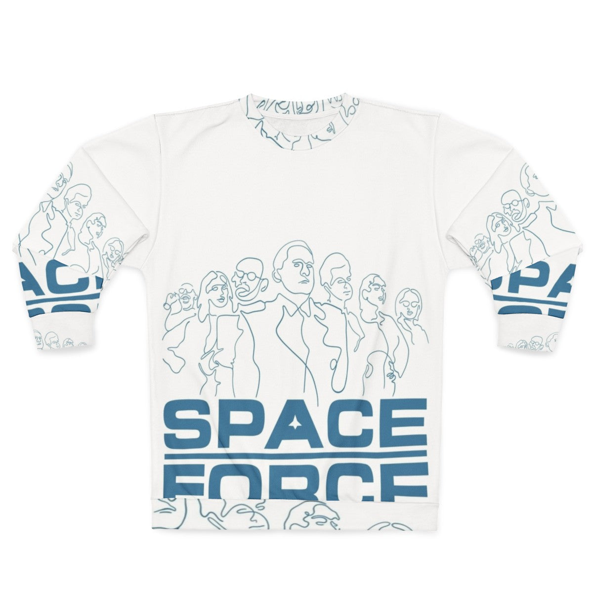 Space Force "Space Is Hard" Sweatshirt - Vintage & Retro Inspired