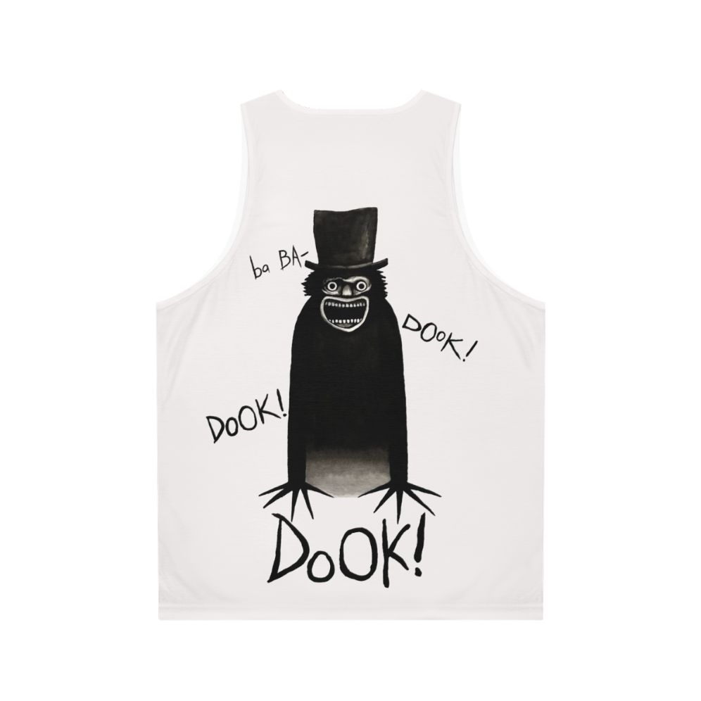 Babadook unisex horror movie cult classic tank top - Back