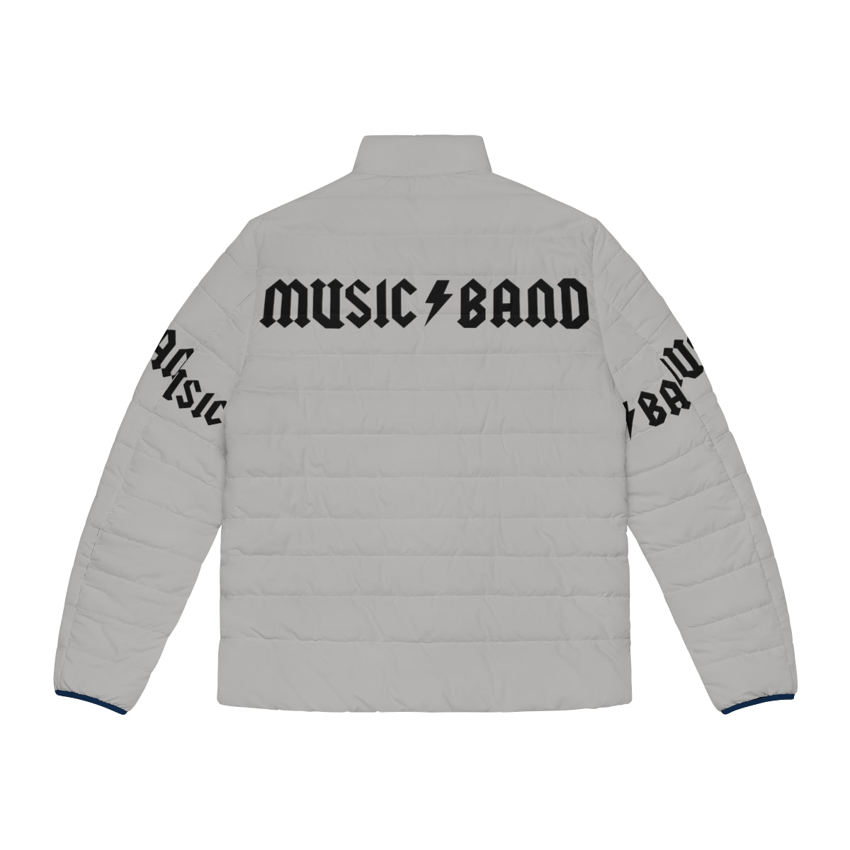 Buscemi "How Do You Do Fellow Kids" Puffer Jacket - Music Band Merchandise - Back