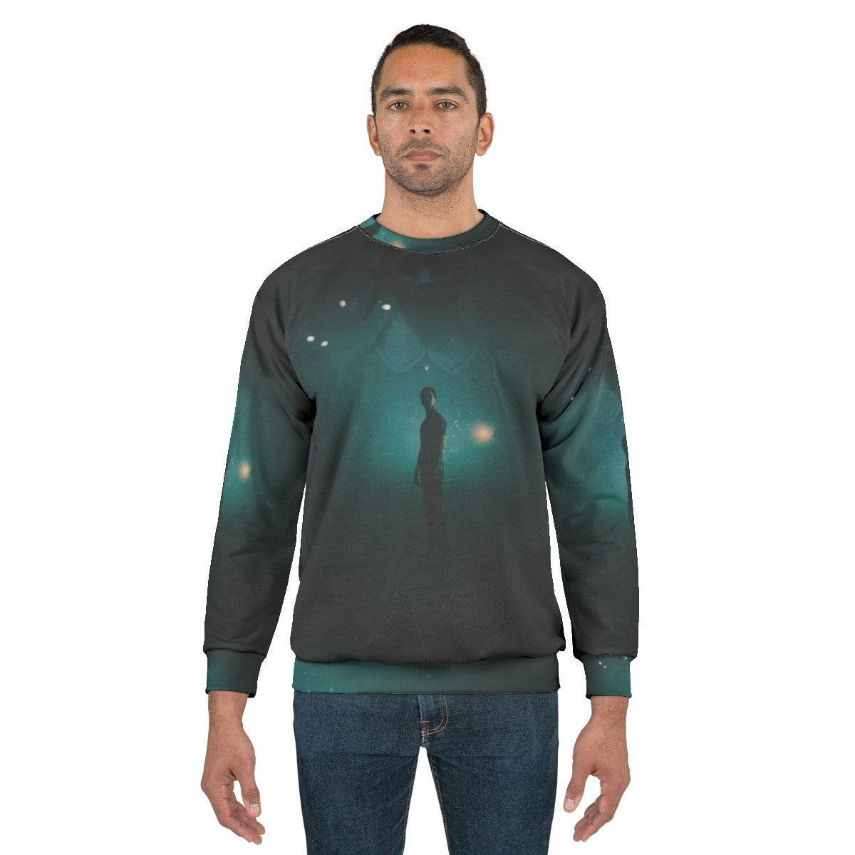 The Dark Pictures Little Hope Sweatshirt featuring horror game design - men