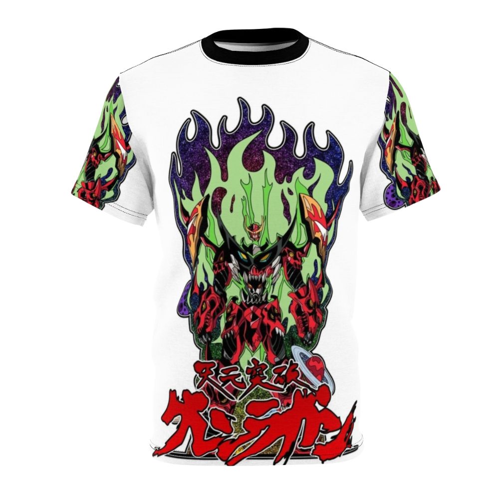 Tengen Toppa Gurren Lagann inspired anime graphic t-shirt design