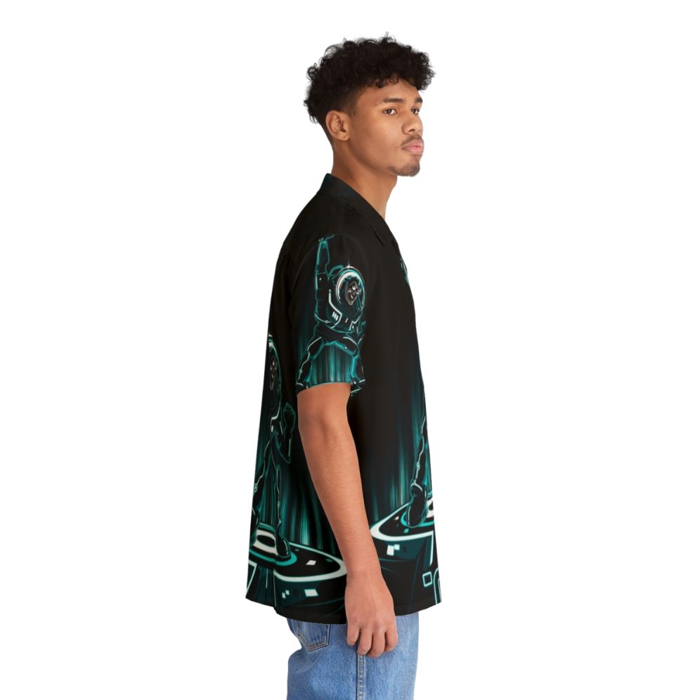 Retro Buzz Tron 80s Style Hawaiian Shirt - People Pight