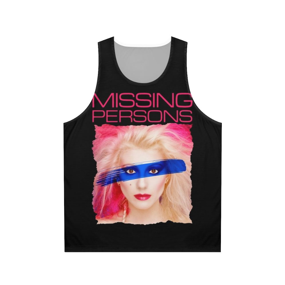 Missing Persons Band Unisex Tank Top