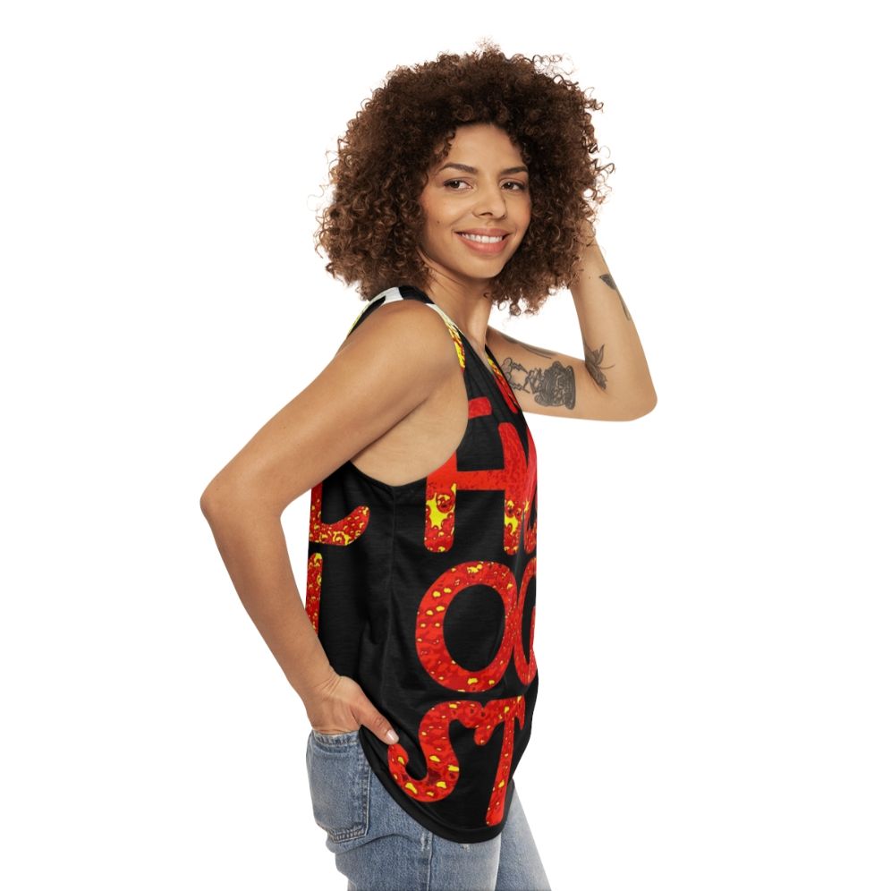 Zythologist unisex beer brewing bubble art tank top - women side