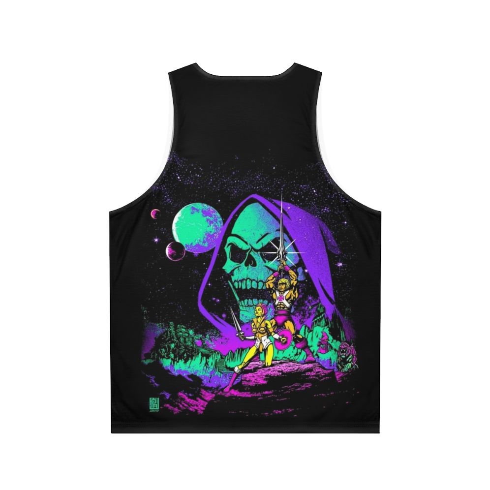 Retro He-Man Masters of the Universe Unisex Tank Top - Back