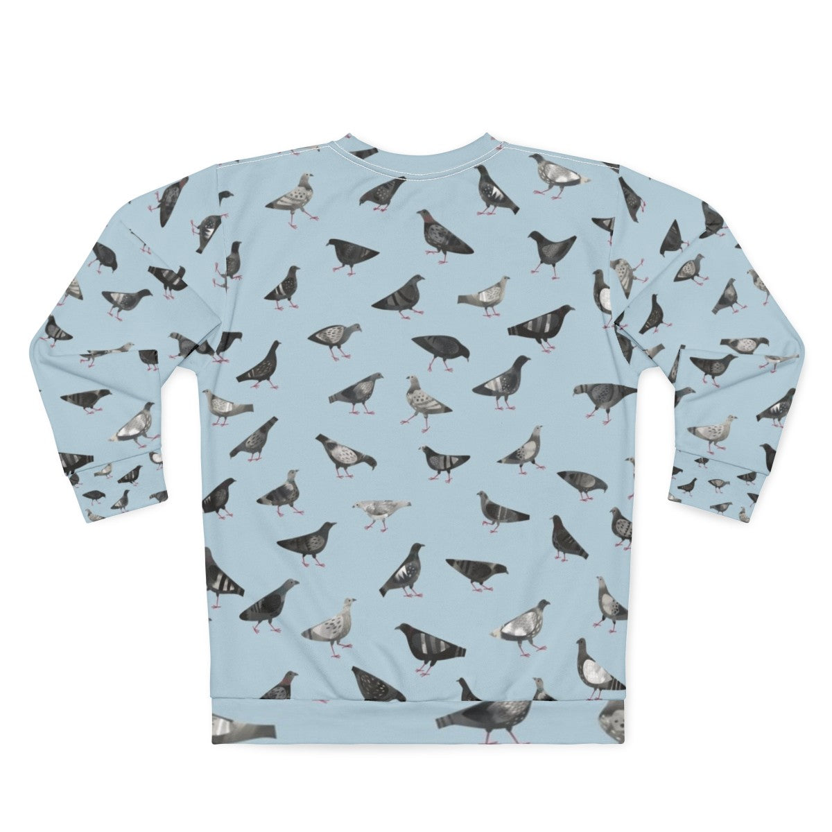 Pigeons Doing Pigeon Things Urban Sweatshirt - Back