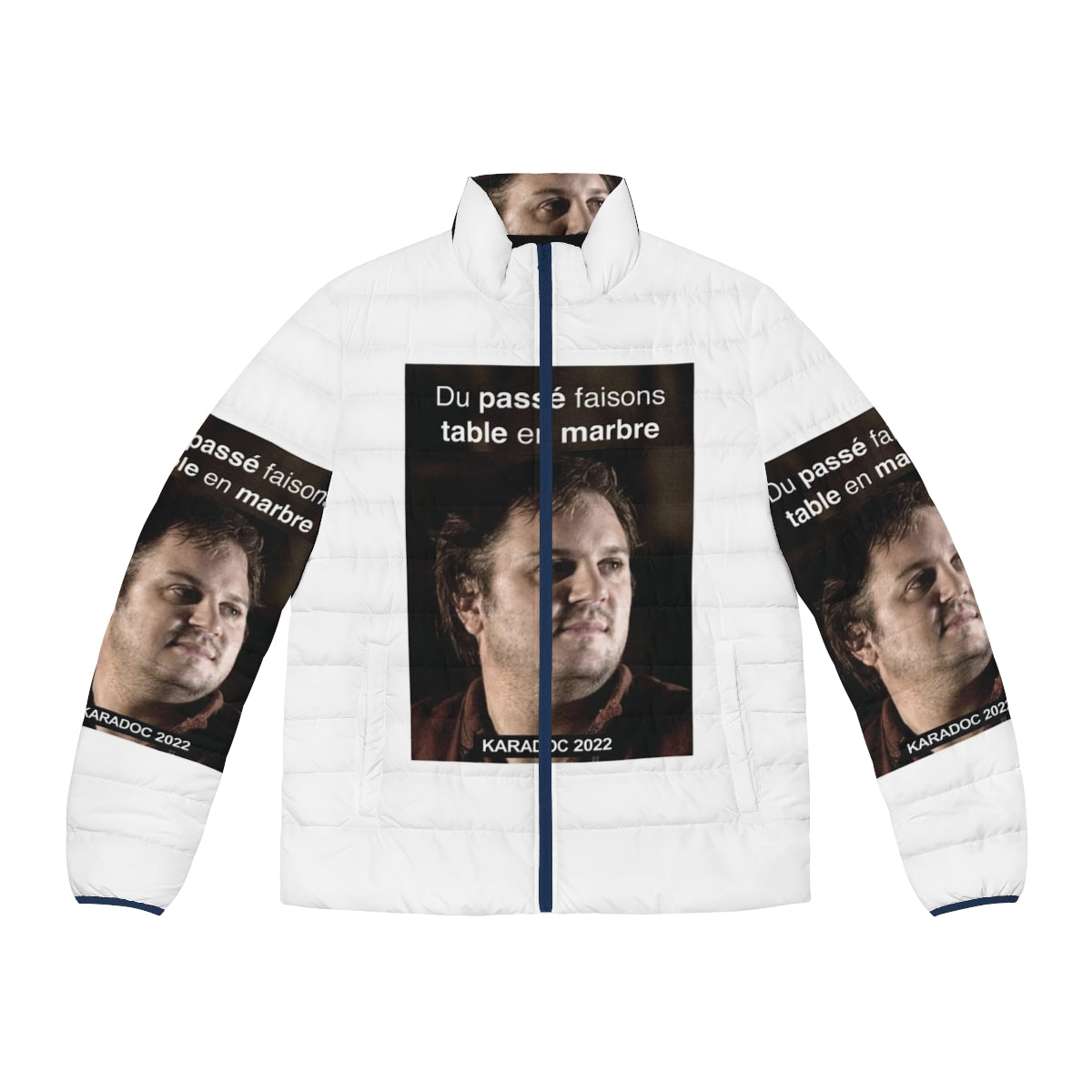 Karajan Puffer Jacket featuring renowned conductors and musicians