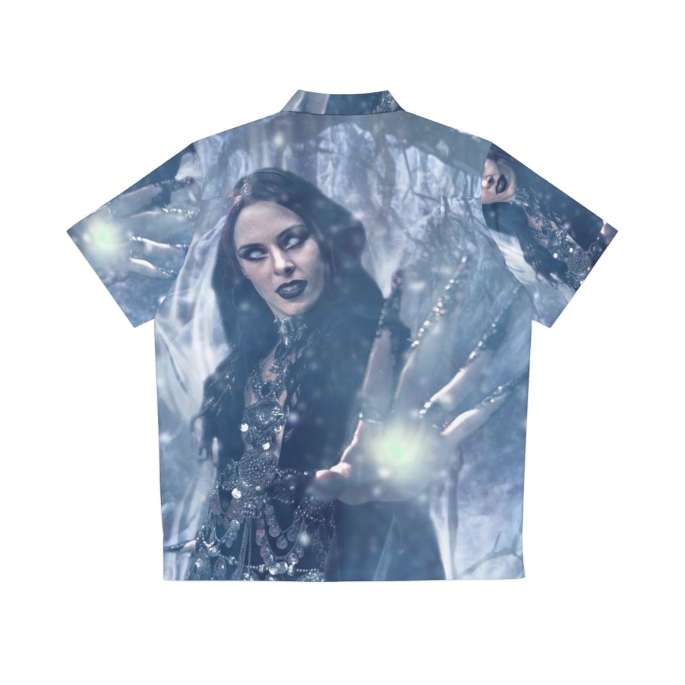 Winter Is Coming Hawaiian Shirt with Beyond the Black Fanart - Back