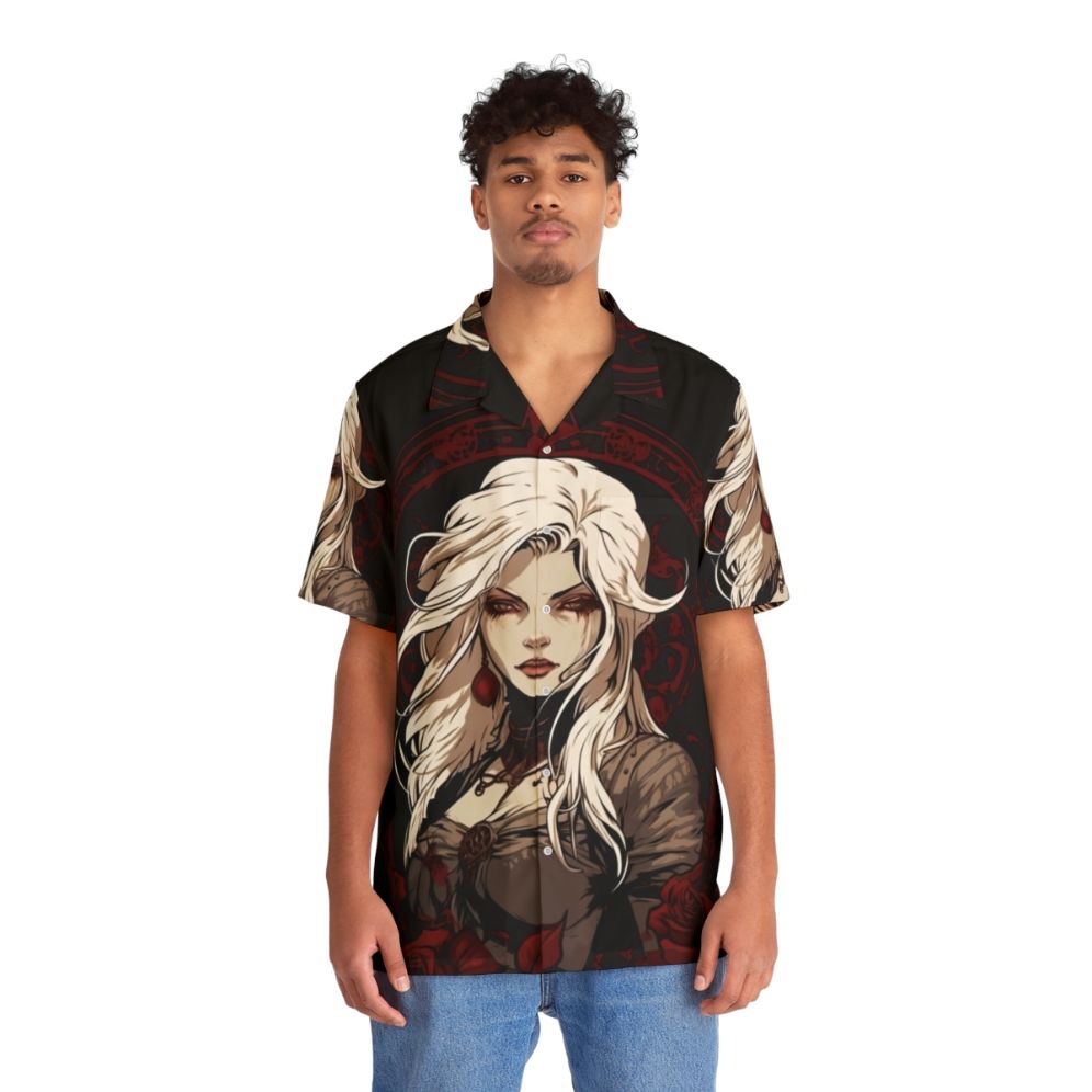 Carmilla Castlevania Vampire Queen Hawaiian Shirt - People Front