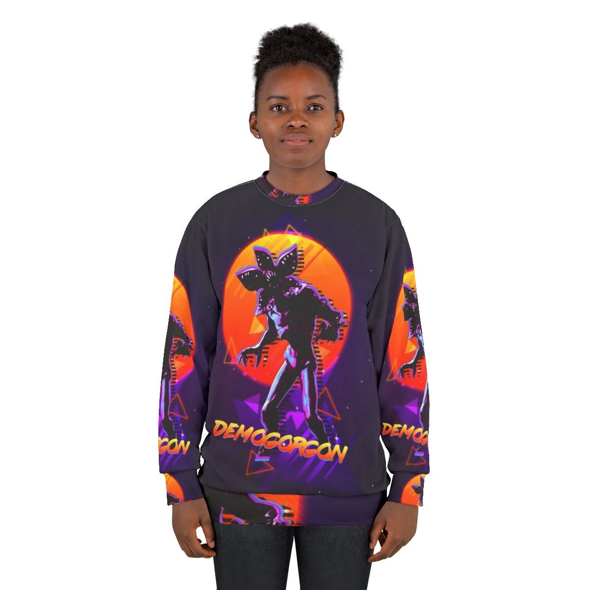 Demogorgon Stranger Things Sweatshirt - women