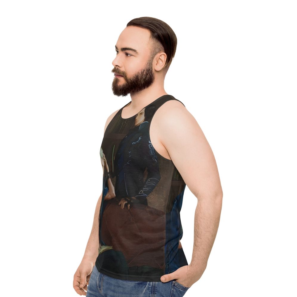 Devil May Cry inspired unisex tank top - men side