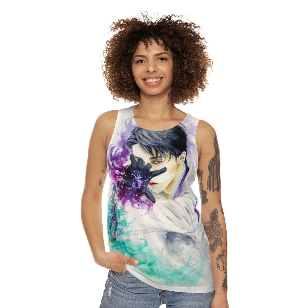 Yuzuru Hanyu Seimei Unisex Tank Top - women