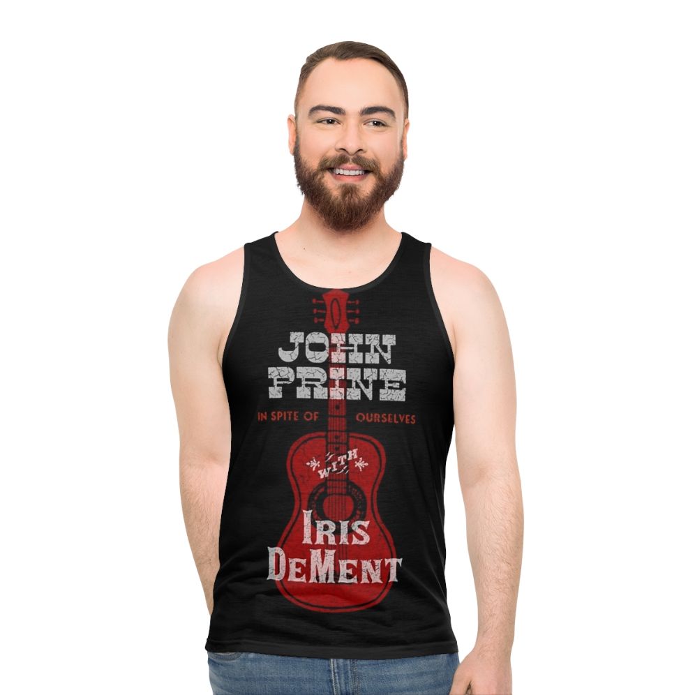 John Prine and Iris Dement 'In Spite of Ourselves' Unisex Tank Top - men