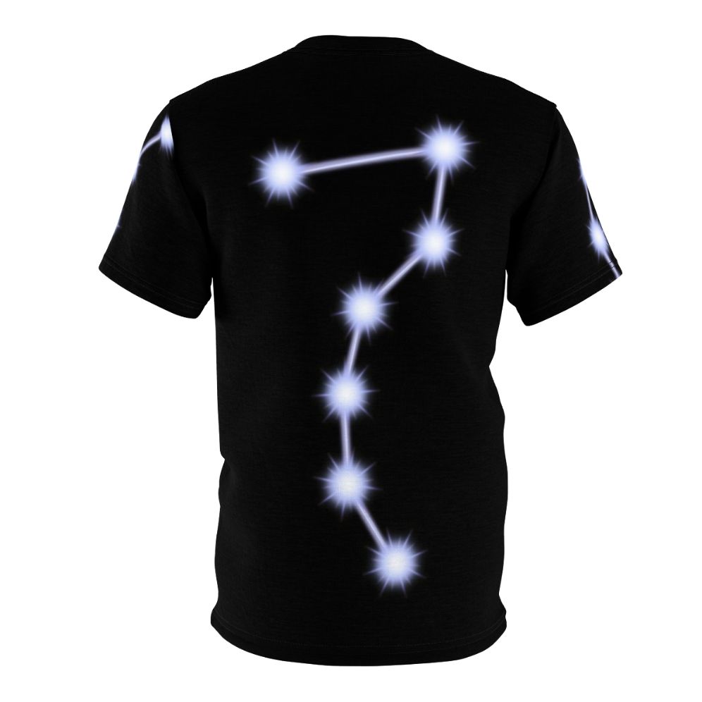 Hokuto No Ken inspired t-shirt featuring the seven stars and north star design - Back