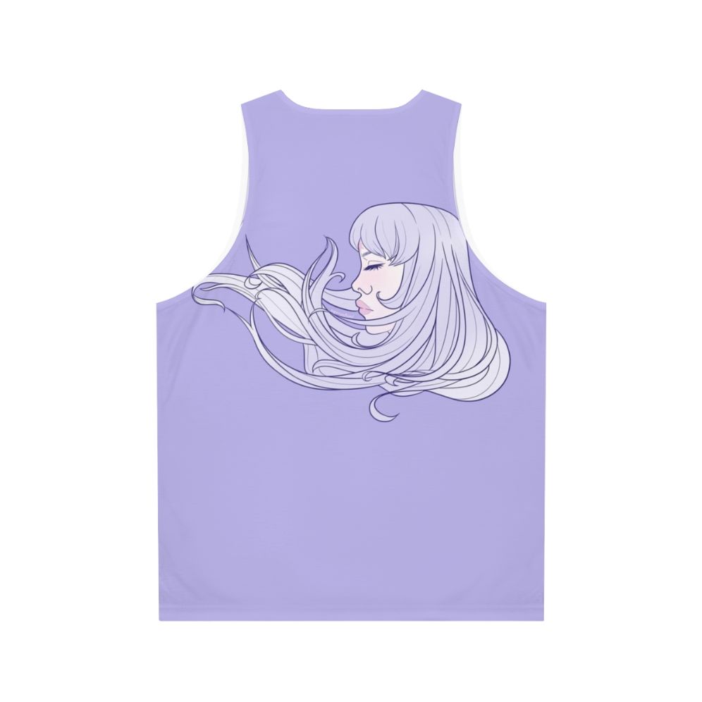 The Last Unicorn Unisex Pastel Tank Top - Back