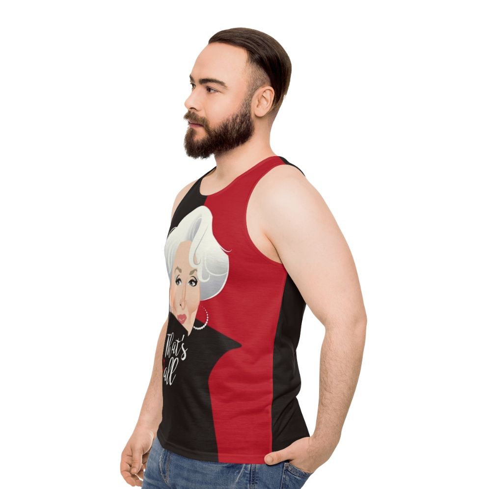 Unisex "That's All" Hollywood Fashion Tank Top - men side