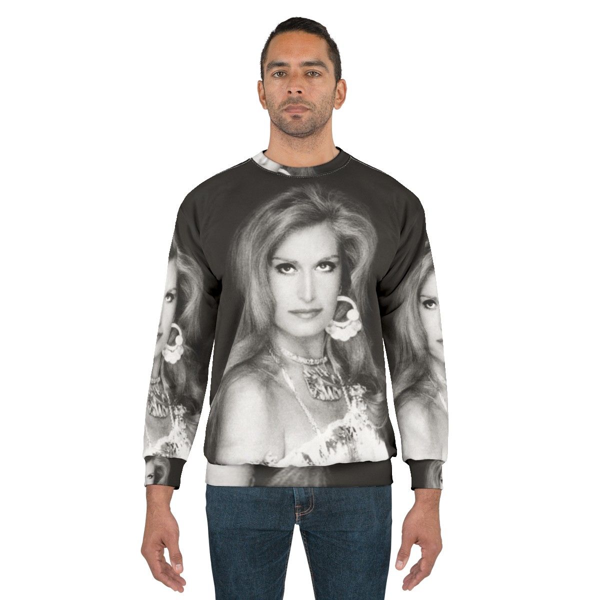 Dalida Sweatshirt with Colorful Music Artist Graphics - men