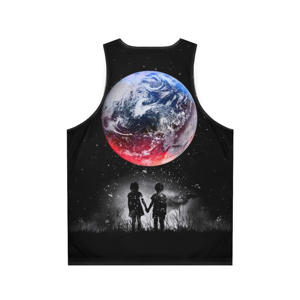 Unisex Galaxy Tank Top - Back