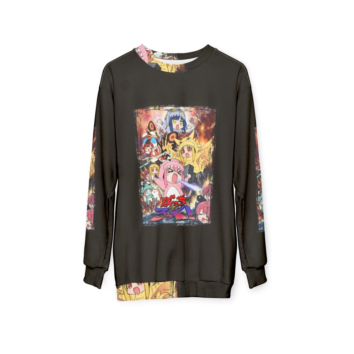 Bocchi The Rock Chibi Anime Sweatshirt - hanging