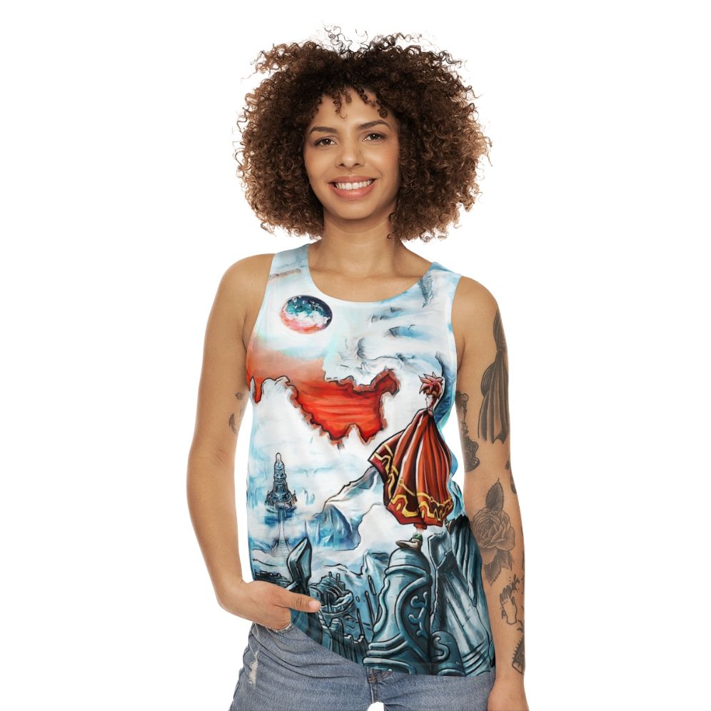 Terranigma SNES RPG Unisex Tank Top - women