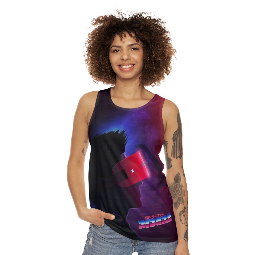 Synth Riders Virtual Reality Unisex Tank Top - women