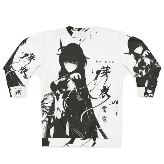 Lightning Raiden Sweatshirt - Honkai Impact 3rd Anime Girl