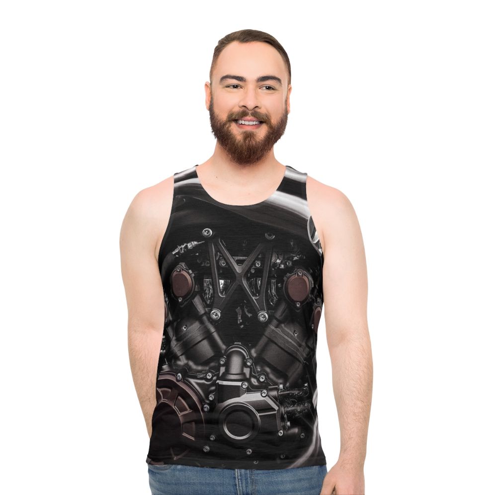 Vmax Unisex Motorcycle Tank Top - men