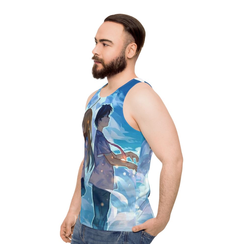 Your Lie in April Anime Unisex Tank Top - men side