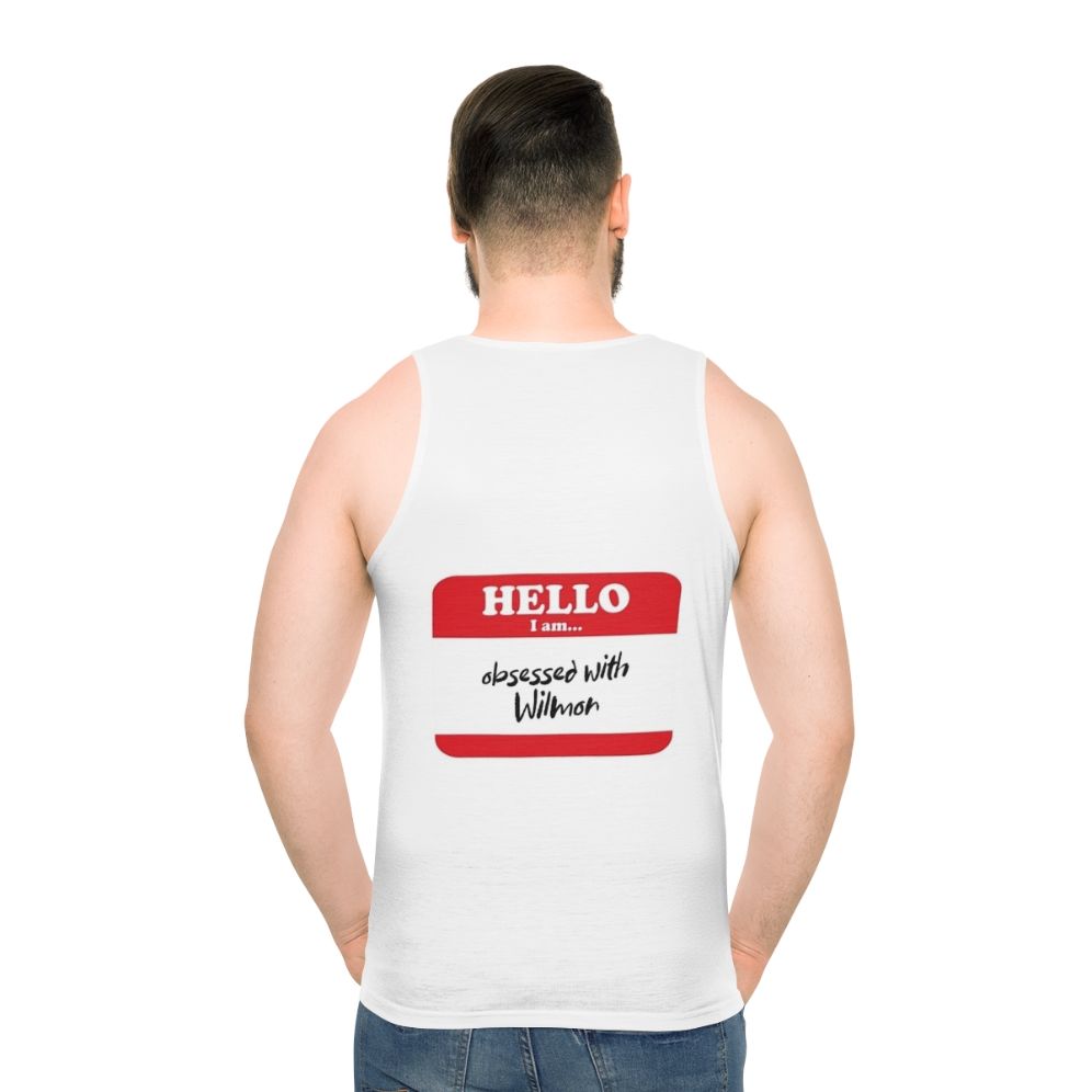 Wilmon Unisex Tank Top - Young Royals Merch - men back