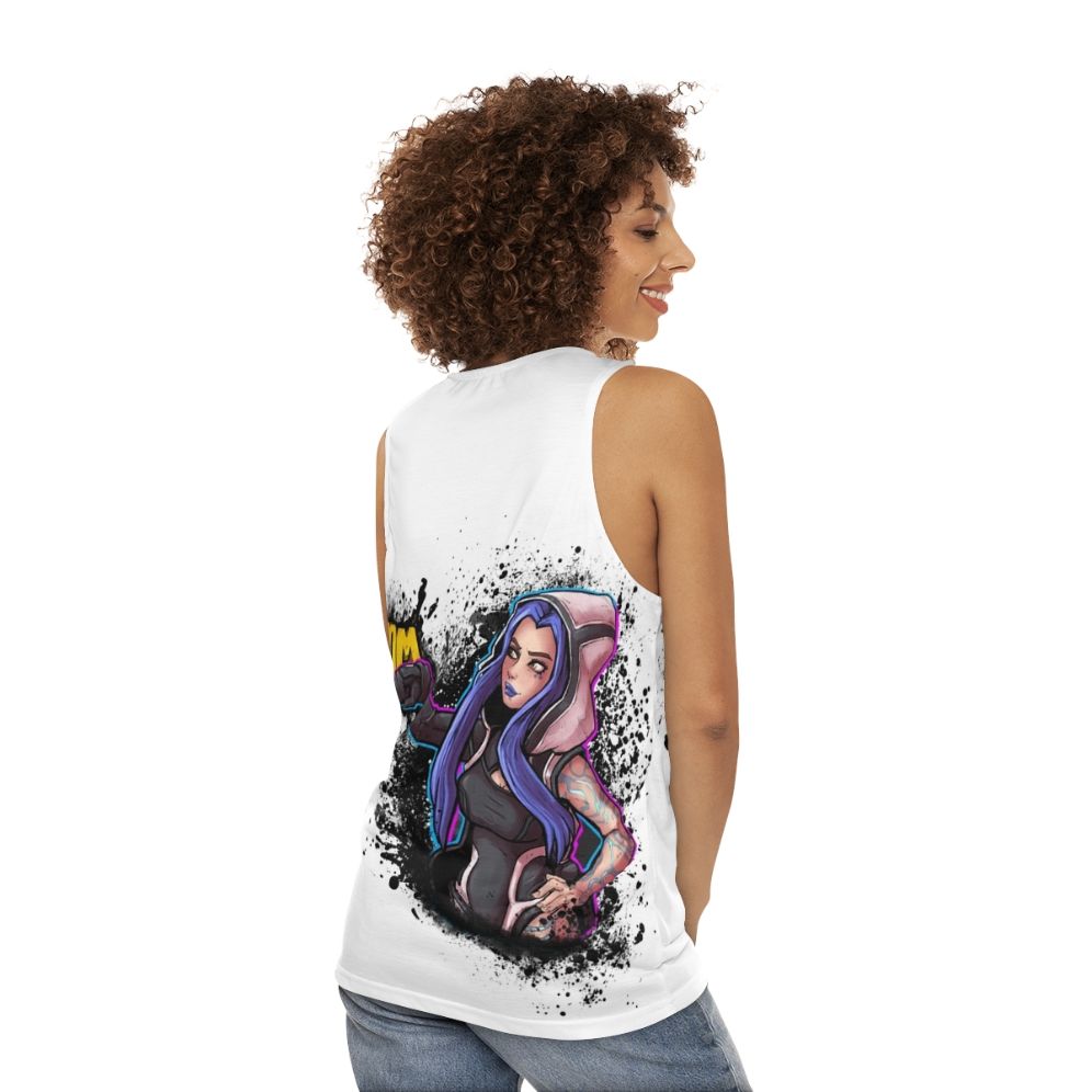 Borderlands 3 Maya Siren Unisex Tank Top - women back