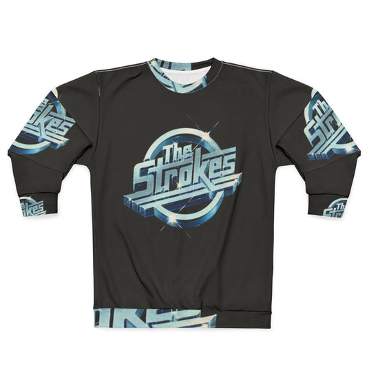 Strokes Sweatshirt with indie rock band logo