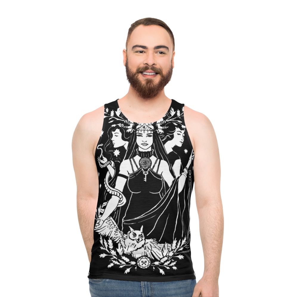 Hecate Triple Goddess Unisex Tank Top - men