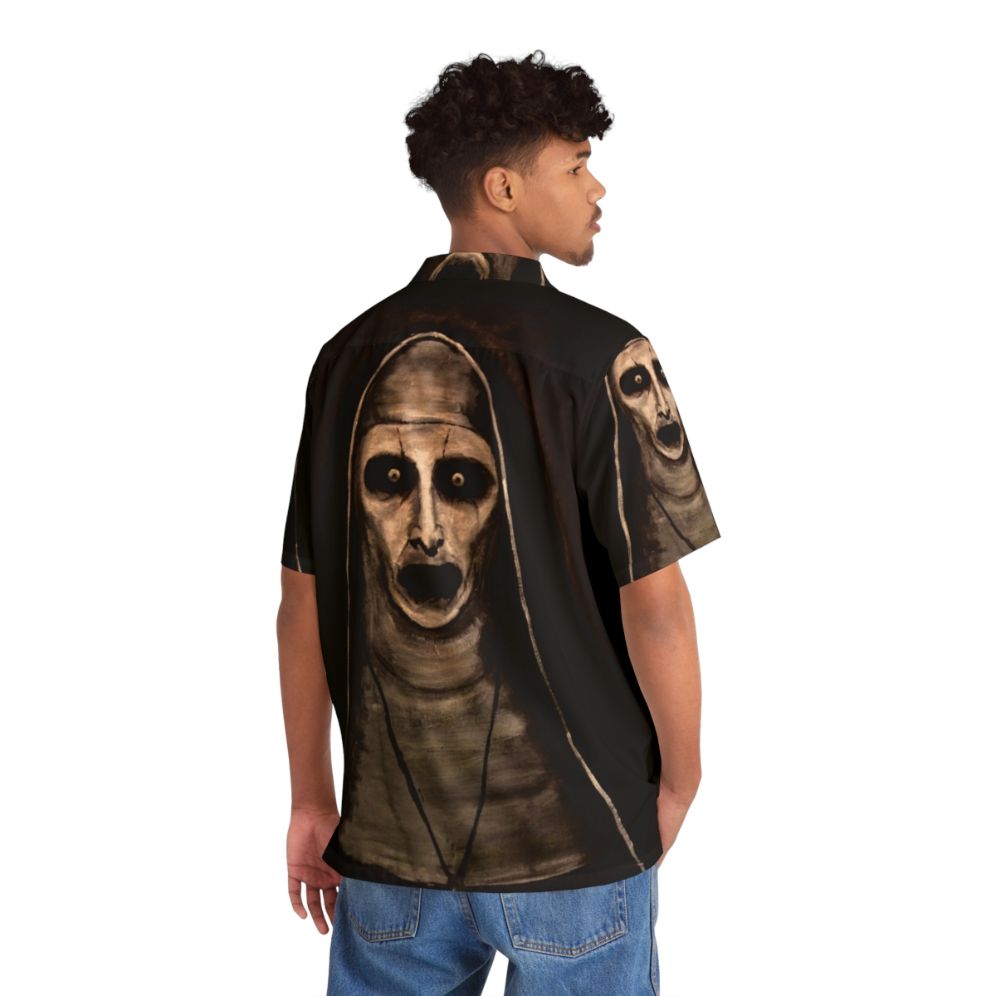 Demonic Sister Valak Hawaiian Shirt - People Back