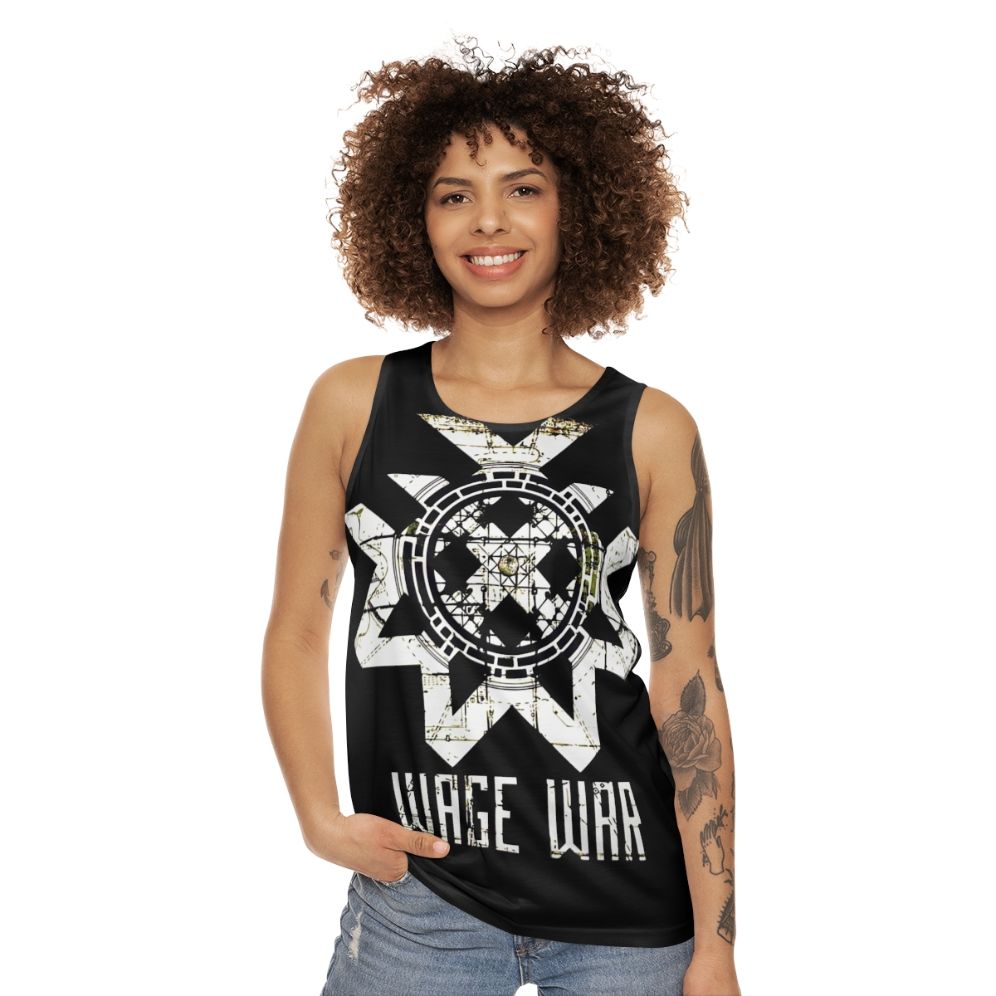 Wage War metalcore unisex tank top - women