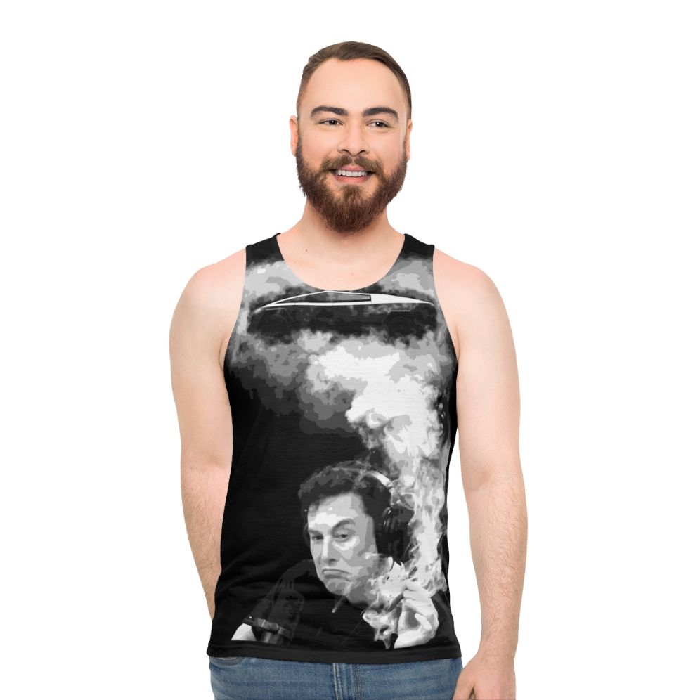 Elon Musk Cybertruck Unisex Tank Top - men