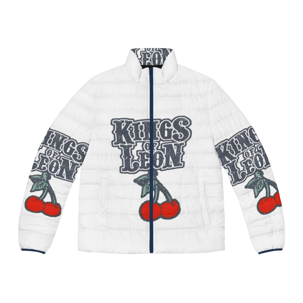 Kings Of Leon Puffer Jacket - Indie Rock Band Merchandise for Music Lovers