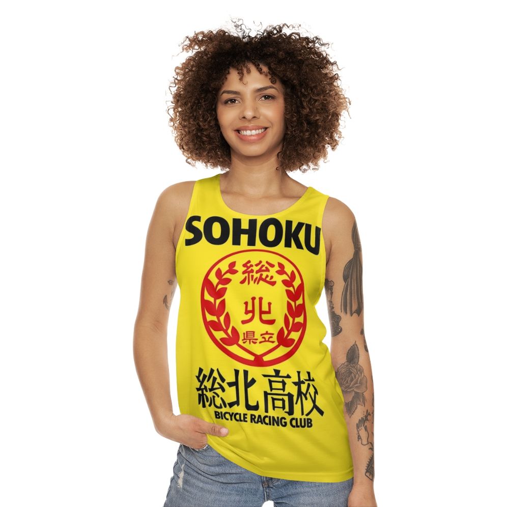 Sohoku Yowamushi Pedal Anime Cycling Tank Top - women