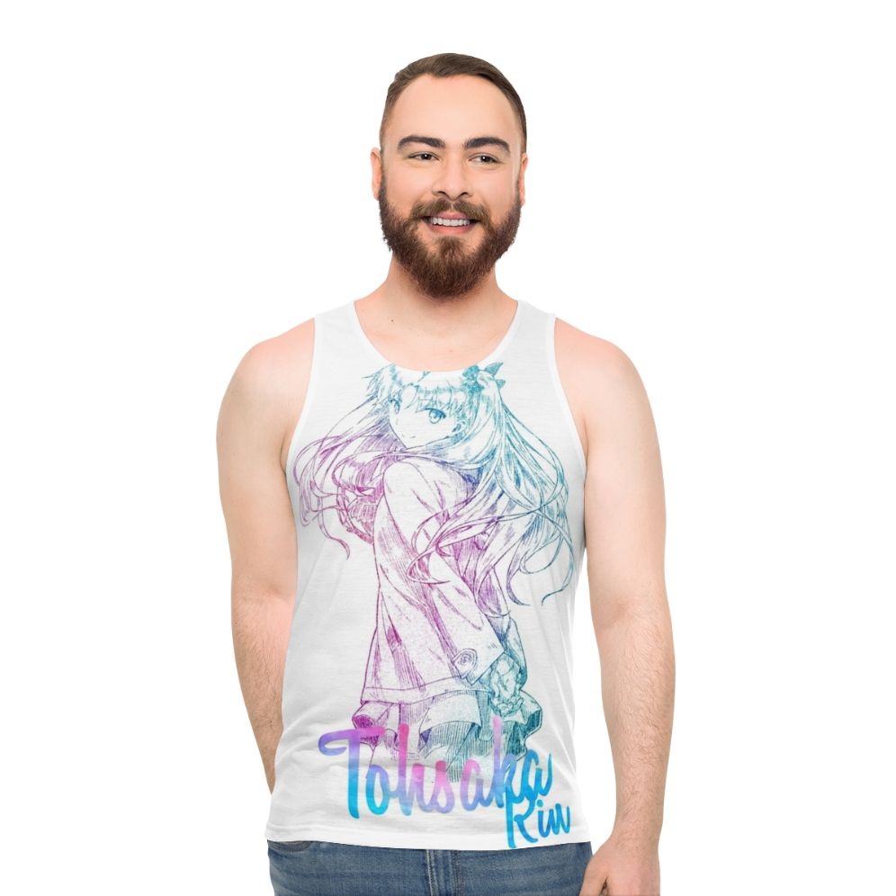 Tohsaka Rin Fate Anime Unisex Tank Top - men