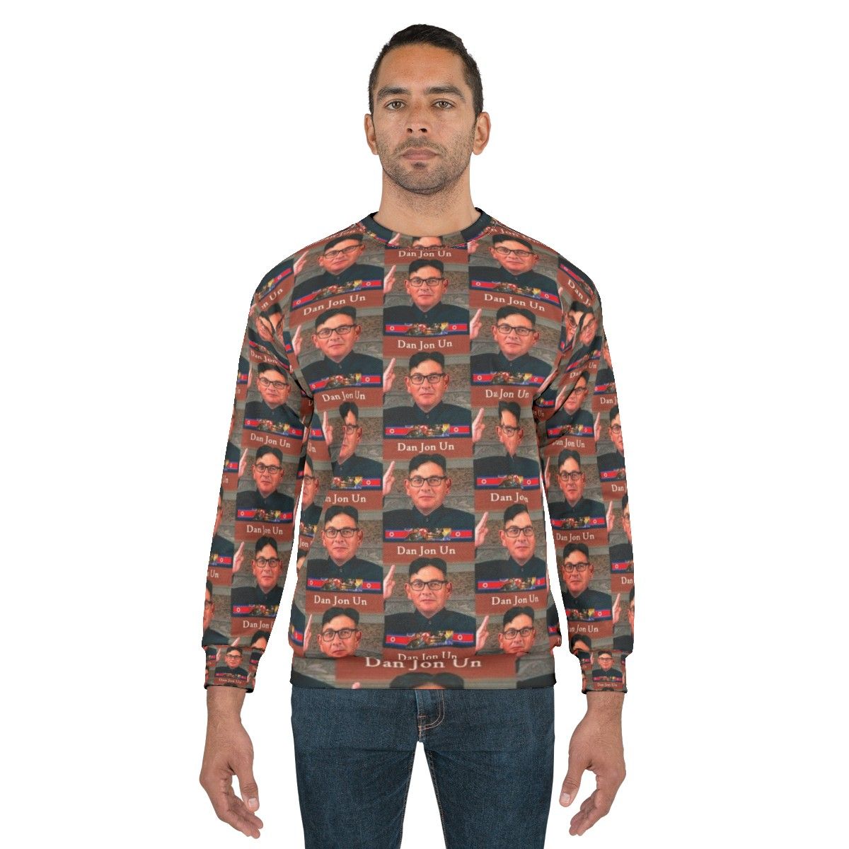 "Dan The Dictator" North Korea-Inspired Novelty Sweatshirt - men