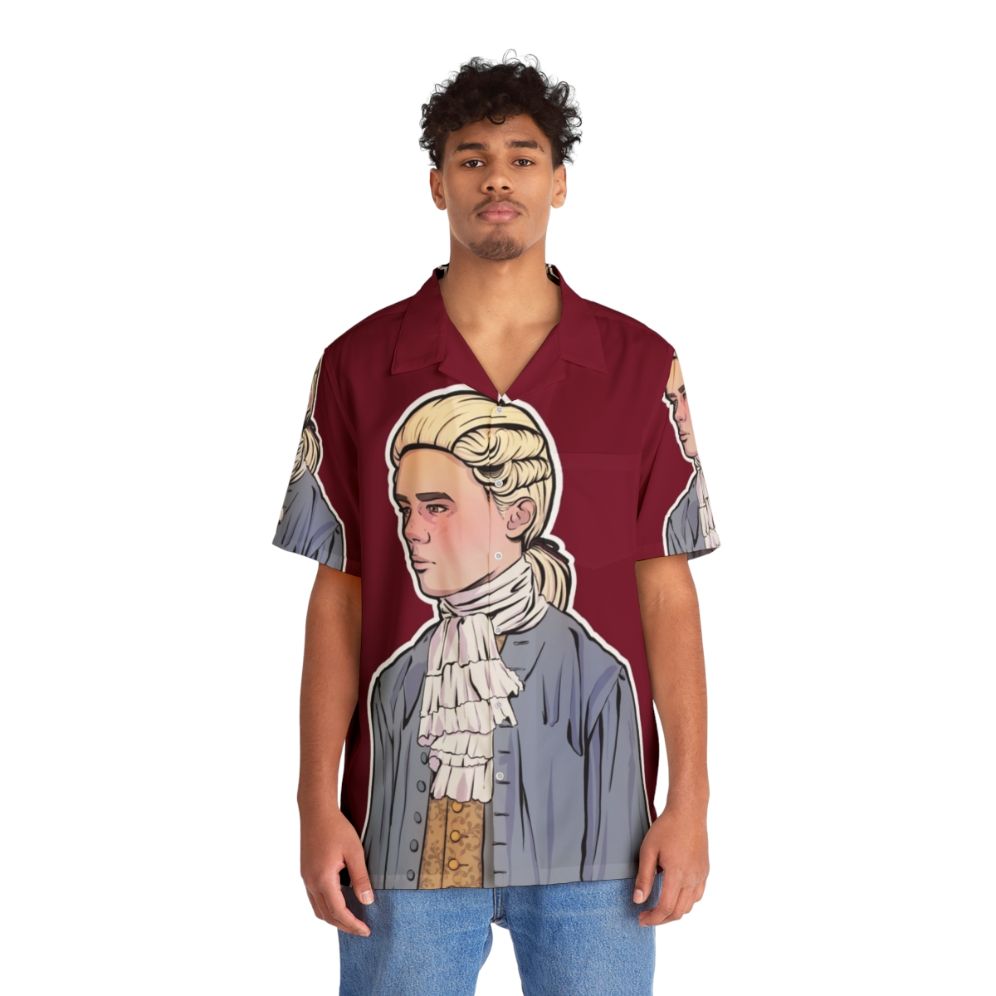 Young Royals Prince Wilhelm Fanart Hawaiian Shirt - People Front