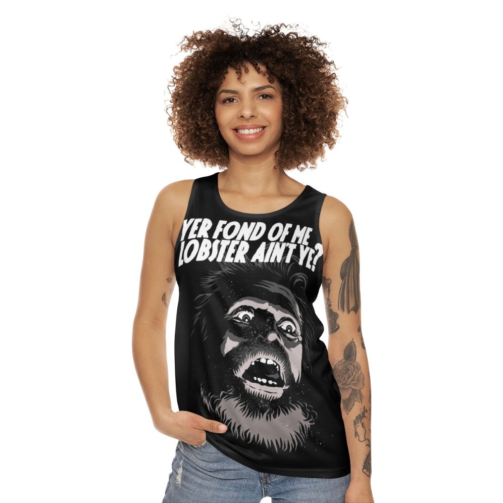 Unisex Lobster Horror Tank Top - women