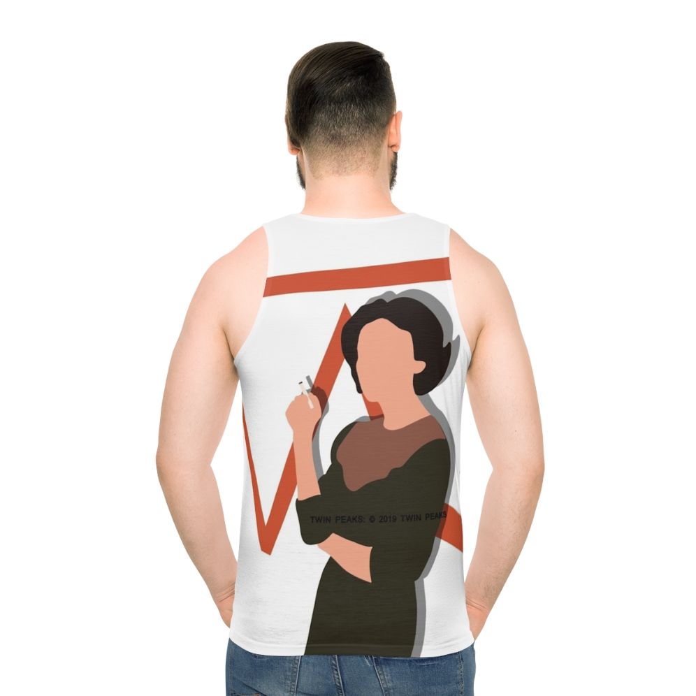 Audrey Horne Twin Peaks Unisex Tank Top - men back