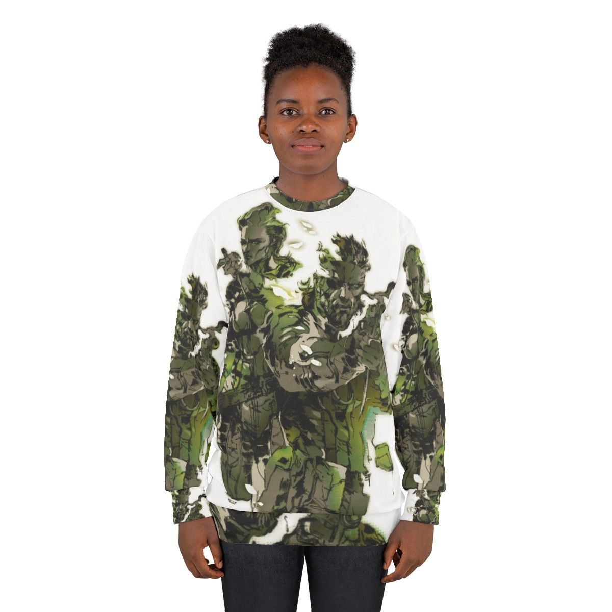 Metal Gear Solid 3 Snake and The Boss Sweatshirt - women