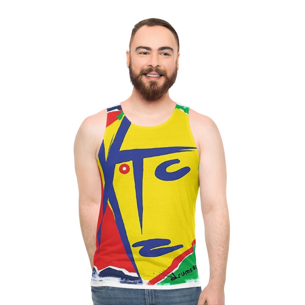 XTC Band Unisex Tank Top - men