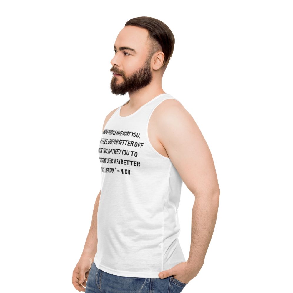 Heartstopper Gang Unisex Tank Top - men side