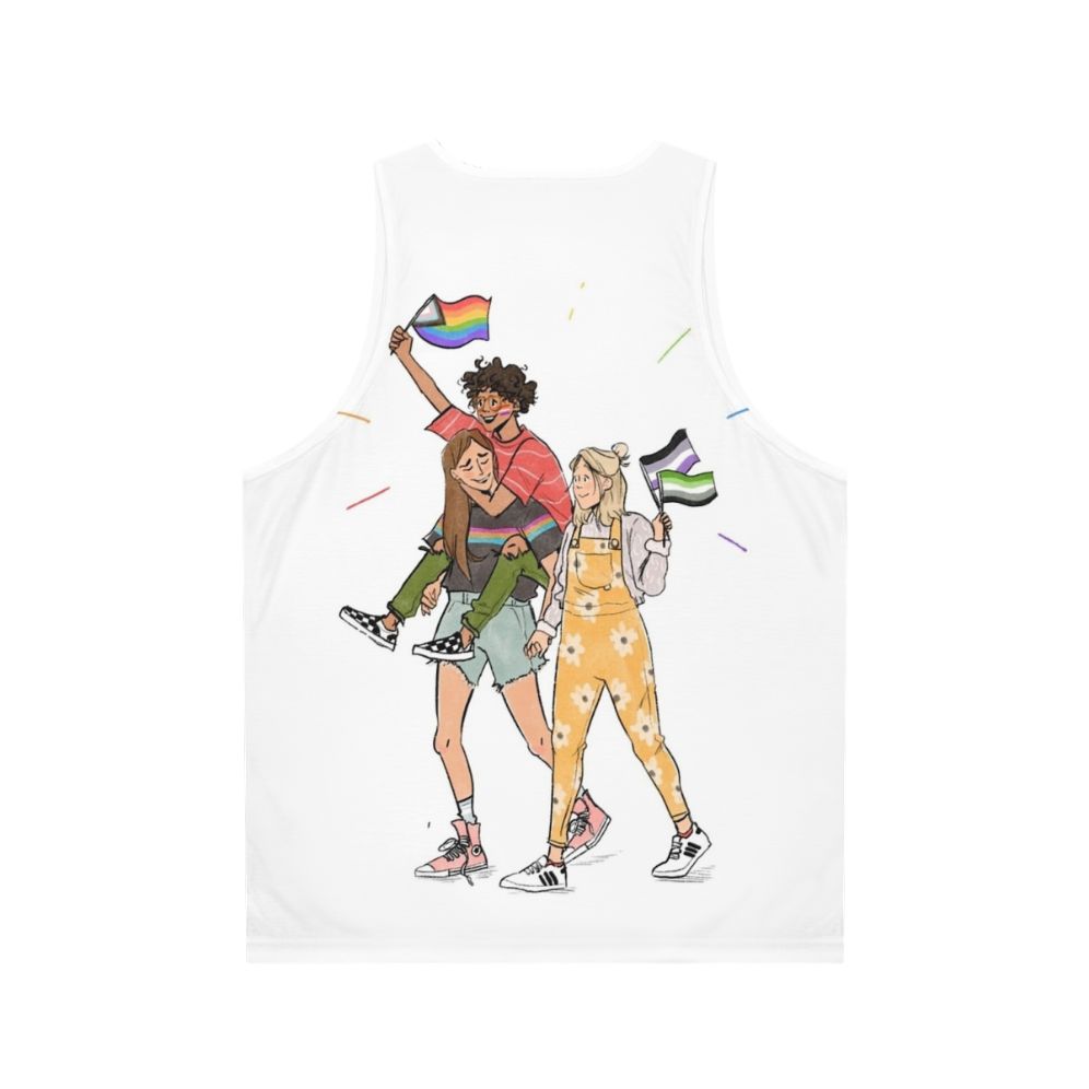 Heartstopper Unisex Tank Top - Back