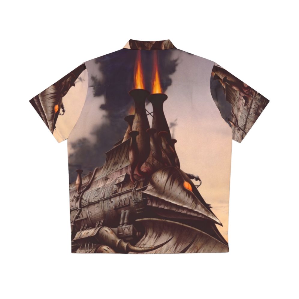 Rocking the Hawaiian Shirt: The Heavy Metal Hero Hawaiian Shirt - Back