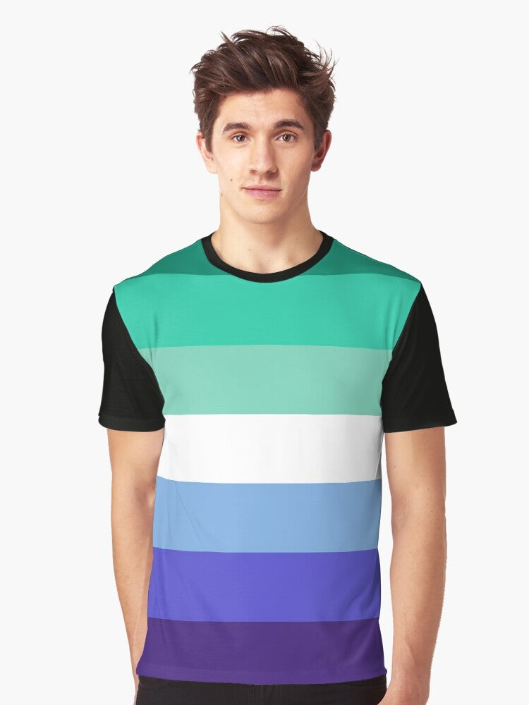 MLM Gay Pride Flag Graphic T-Shirt - Men