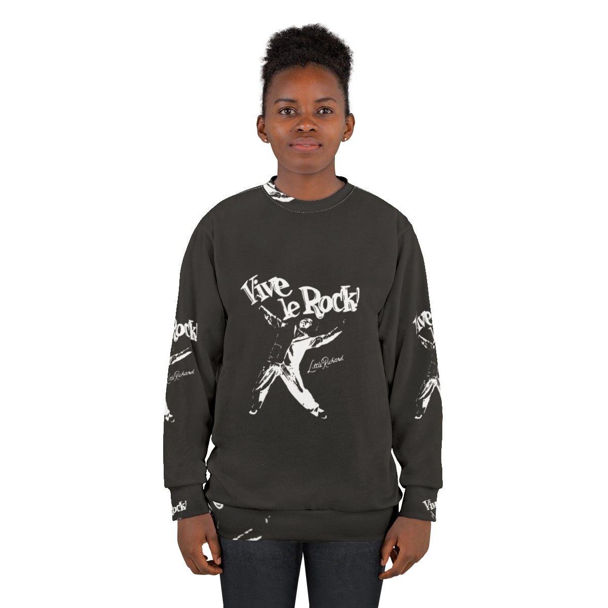 Little Richard Vive Le Rock Legend Sweatshirt - women